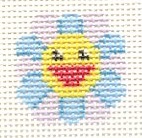 Happy Blue Flower