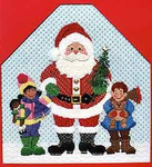 Happy Childen Santa