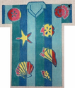 Hawaiian Shirt with Shells