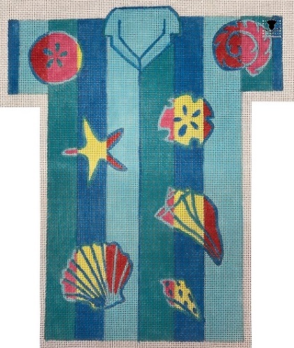 Hawaiian Shirt with Shells