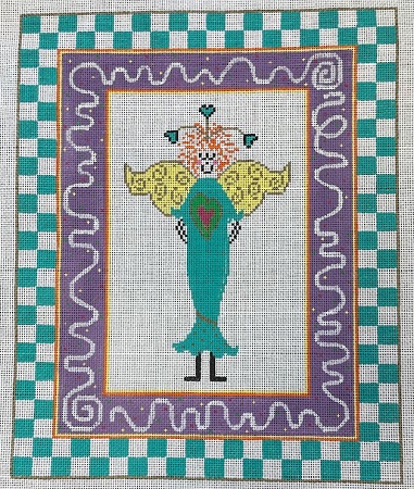 Heart Angel w/ Border