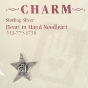Heart In Star Charm