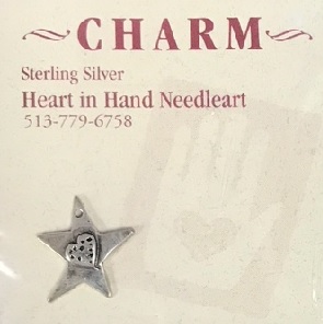 Heart In Star Charm