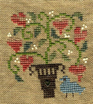 Heart Posies Needlecase
