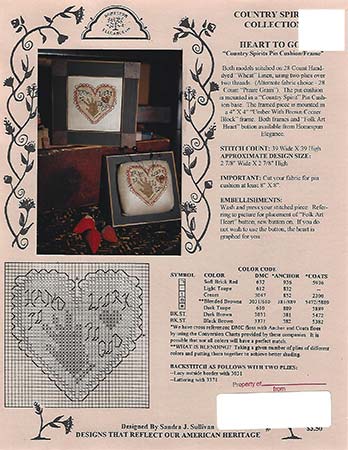 Heart To God Pincushion