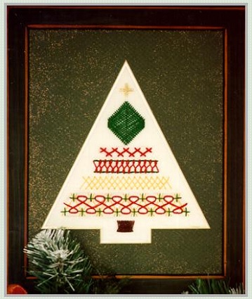 Herringbone Christmas Tree