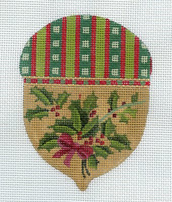 Holly Sprig Acorn