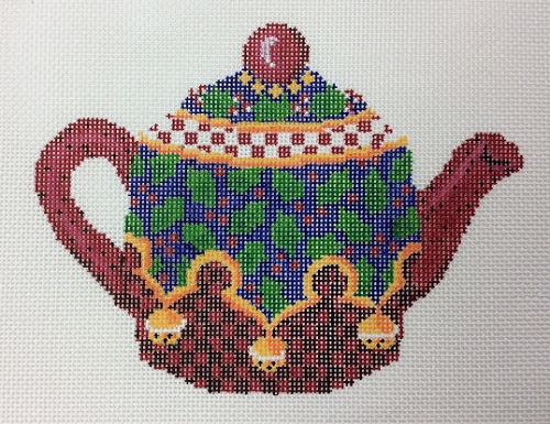 Holly Teapot