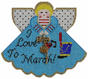 I Love To March Angel