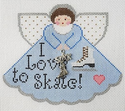 I Love to Skate Angel