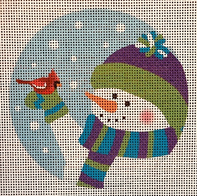 Jax Snowman with Cardinal
