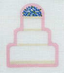 Wedding Cake - Pink Border