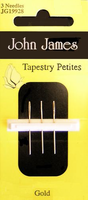 John James Petite Tapestry Needles, Gold
