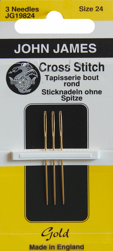John James Tapestry Needles, Gold