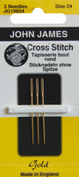John James Tapestry Needles, Gold