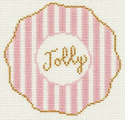 Jolly in Pink Stripes