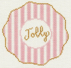 Jolly in Pink Stripes