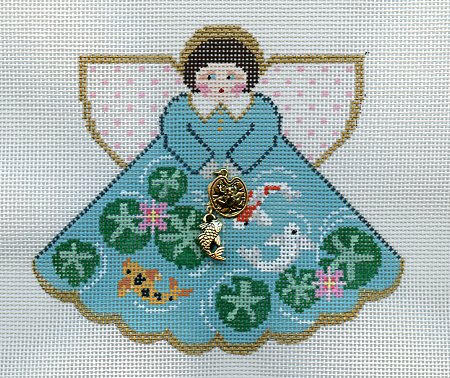 Koi Pond Angel