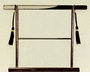 Lacquered Stand for 8" x 10" Kimono