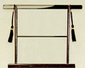 Lacquered Stand for 8" x 10" Kimono