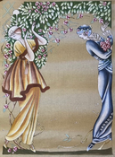 Ladies with Roses