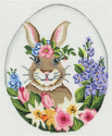 Lady Hare in Easter Garden
