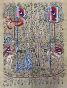 Lady and Unicorn - Taste Rug