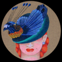 Lady w/Bird of Paradise Hat