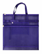 Large Purple Mesh Bag