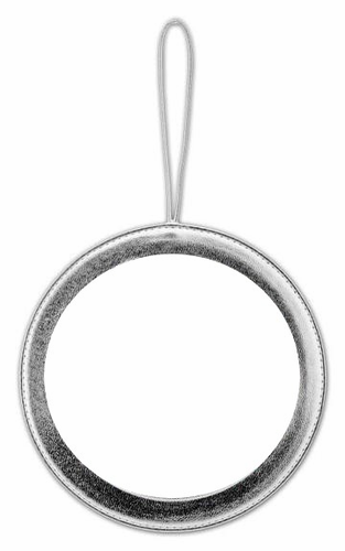 Large Silver Ornament Holder
