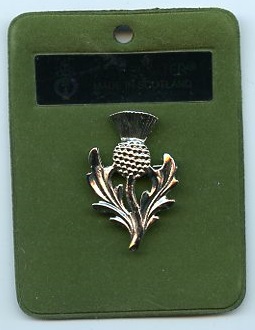 Large Thistle Brooch