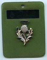 Large Thistle Brooch