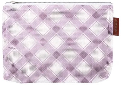 Lilac Mini Plaid Bag