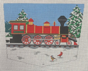 Locomotive Stocking Cuff