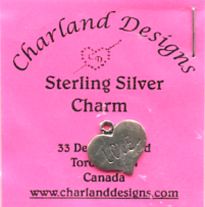 Love Heart Charm w/ Chart
