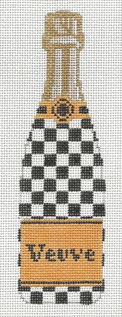 Mackenzie Check Veuve Bottle