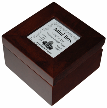 Mahogany Mini Box