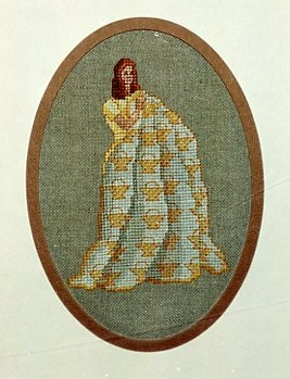 Maiden with Basket Quilt