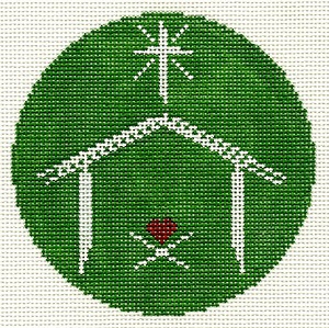 Manger in Green