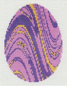 Marbled Egg - Purple Gumdrop