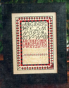 Martha Hasting's Sampler 1813