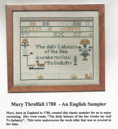 Mary Threlfall 1788