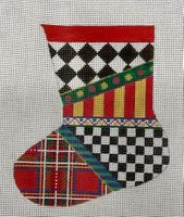 McKensie Childs Inspired Mini Sock