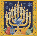 Menorah, Dreidels, etc.