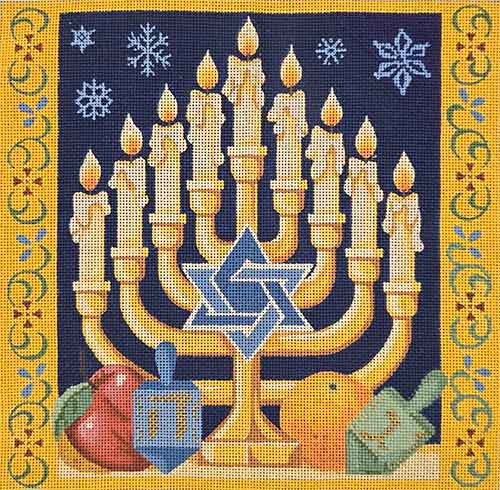 Menorah, Dreidels, etc.