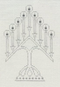 Menorah Tassel