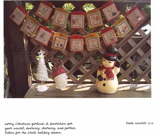Merry Christmas Garland