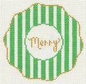 Merry in Green Stripes