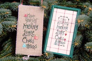 Merry Little Christmas Sampler