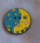 Metal Moon Button